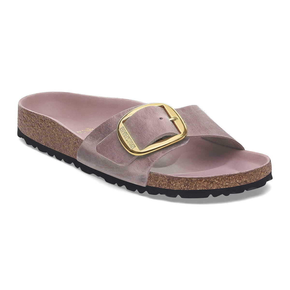 Madrid Big Buckle Natural Leather Oiled - Lavender