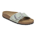 Madrid Big Buckle Nubuck Leather - Pure Sage