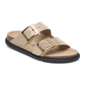 Arizona Droplet Buckle Natural Leather Patent - High Shine New Beige