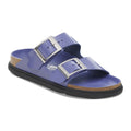 Arizona Droplet Buckle Natural Leather Patent - High Shine Purple Dusk