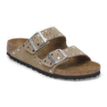 Arizona Rivets Suede Leather - Taupe