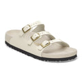 Florida Exquisite Natural Leather Patent - High Shine Ecru
