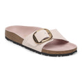 Madrid Big Buckle Natural Leather Patent - High-Shine Light Rose