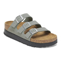Florida Flex Platform Nubuck Leather - Pure Sage