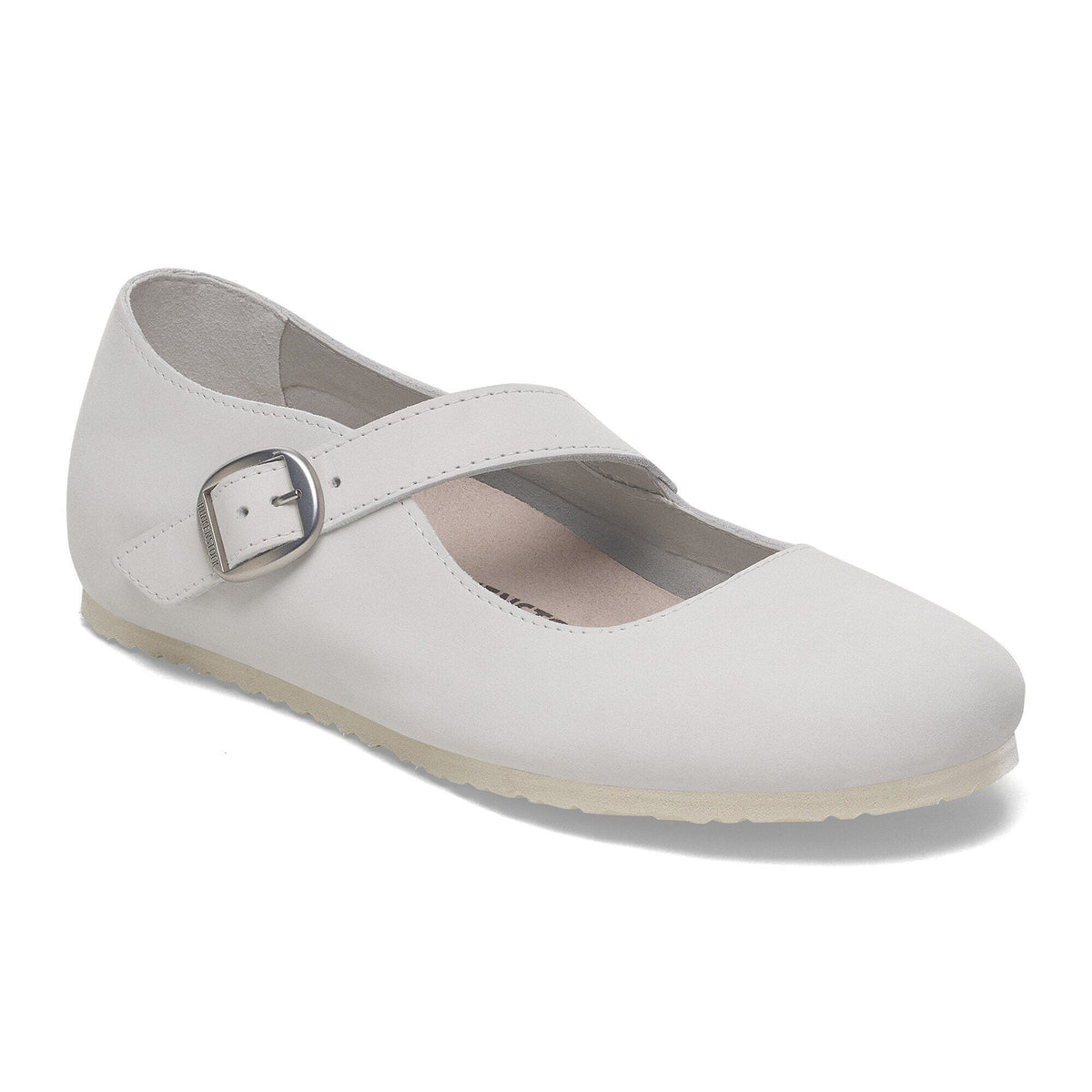 Tracy Nubuck Leather - Antique White