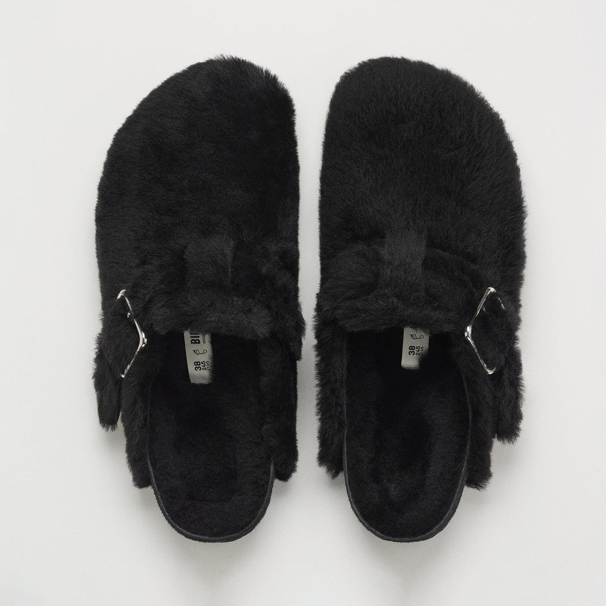 Boston 1774 Shearling Fur - Black