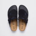 ADERERROR Boston Cap Suede Leather - Black