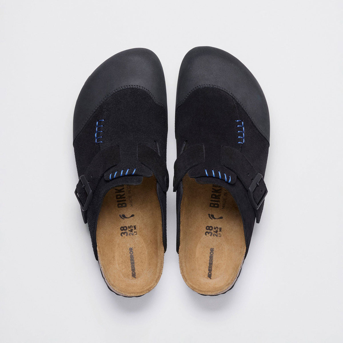 ADERERROR Boston Cap Suede Leather - Black