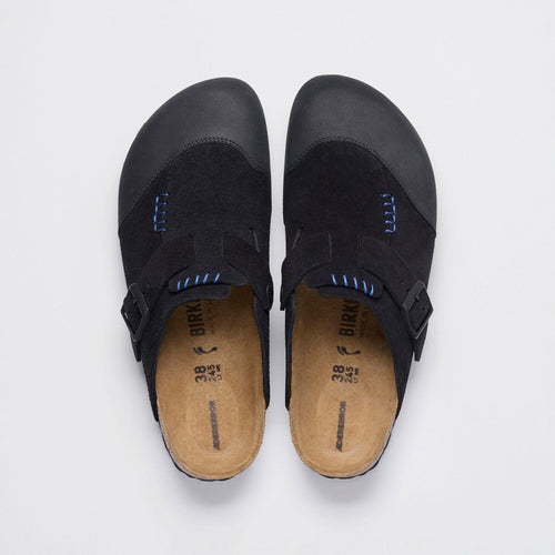 ADERERROR Boston Cap Suede Leather - Black