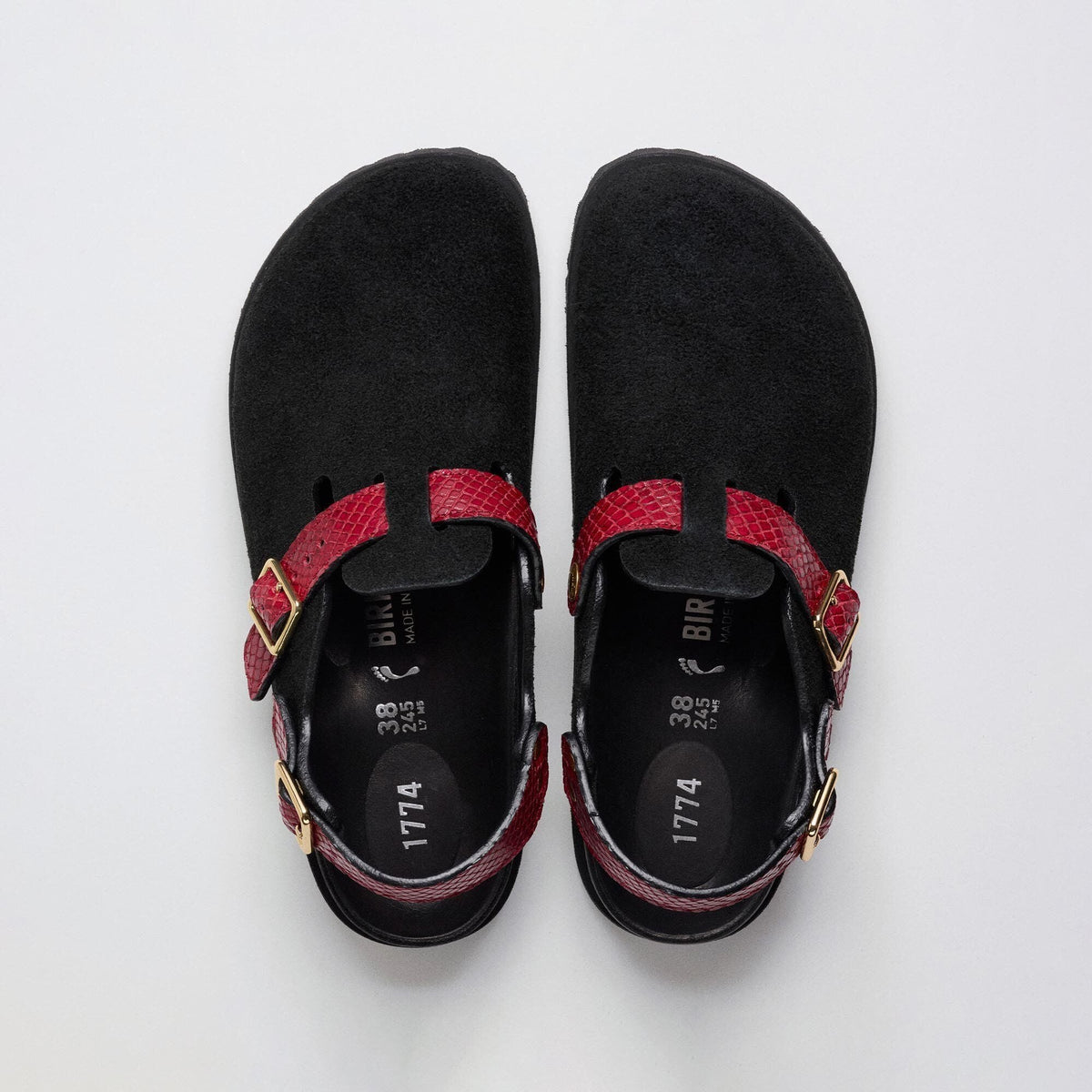 Tokio II Lined 1774 Natural Leather - Red