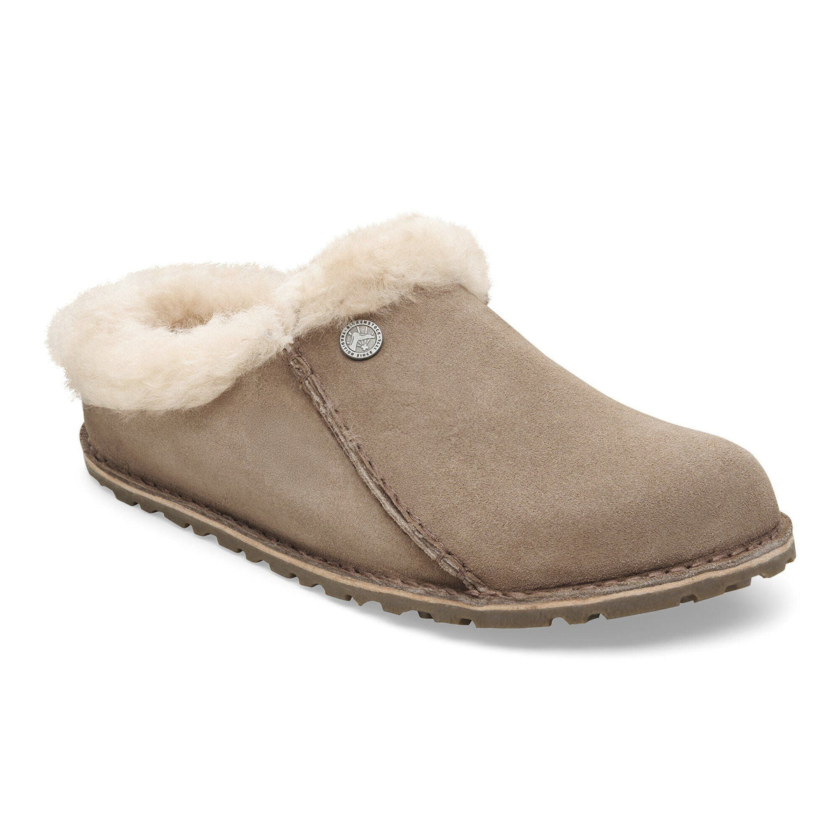 Zermatt Premium Shearling Suede Leather - Taupe