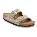Arizona Suede Leather - Shimmering Taupe