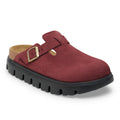 Boston Chunky Suede Leather - Zinfandel