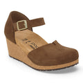 Mary Suede Leather - Dark Tea