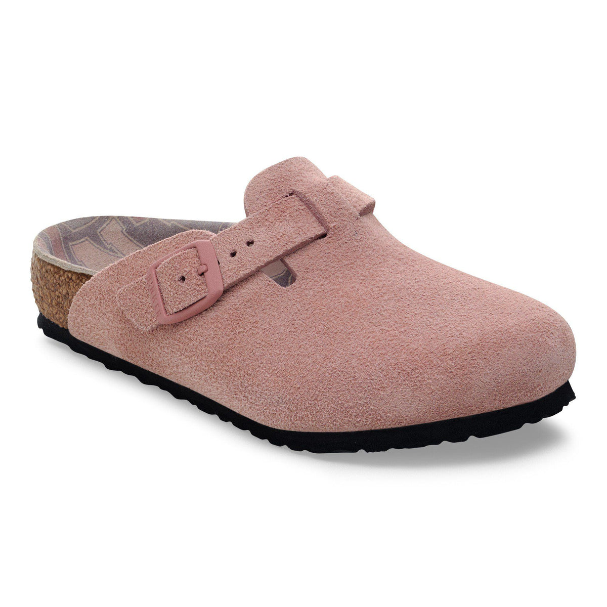 Boston Kids Suede Leather - Pink Clay