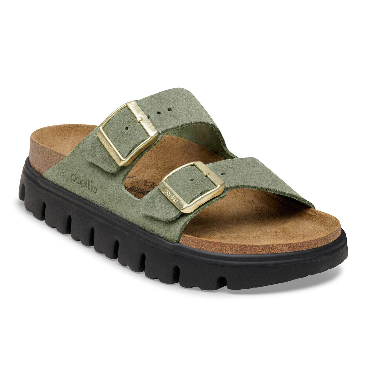Arizona Chunky Suede Leather - Thyme