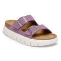 Arizona Platform Suede Leather - Mauve