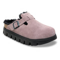 Boston Chunky Shearling Suede Leather - Faded Purple