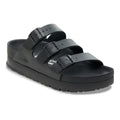 Florida Flex Platform Natural Leather - Black
