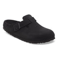 Boston Nubuck Leather - Black