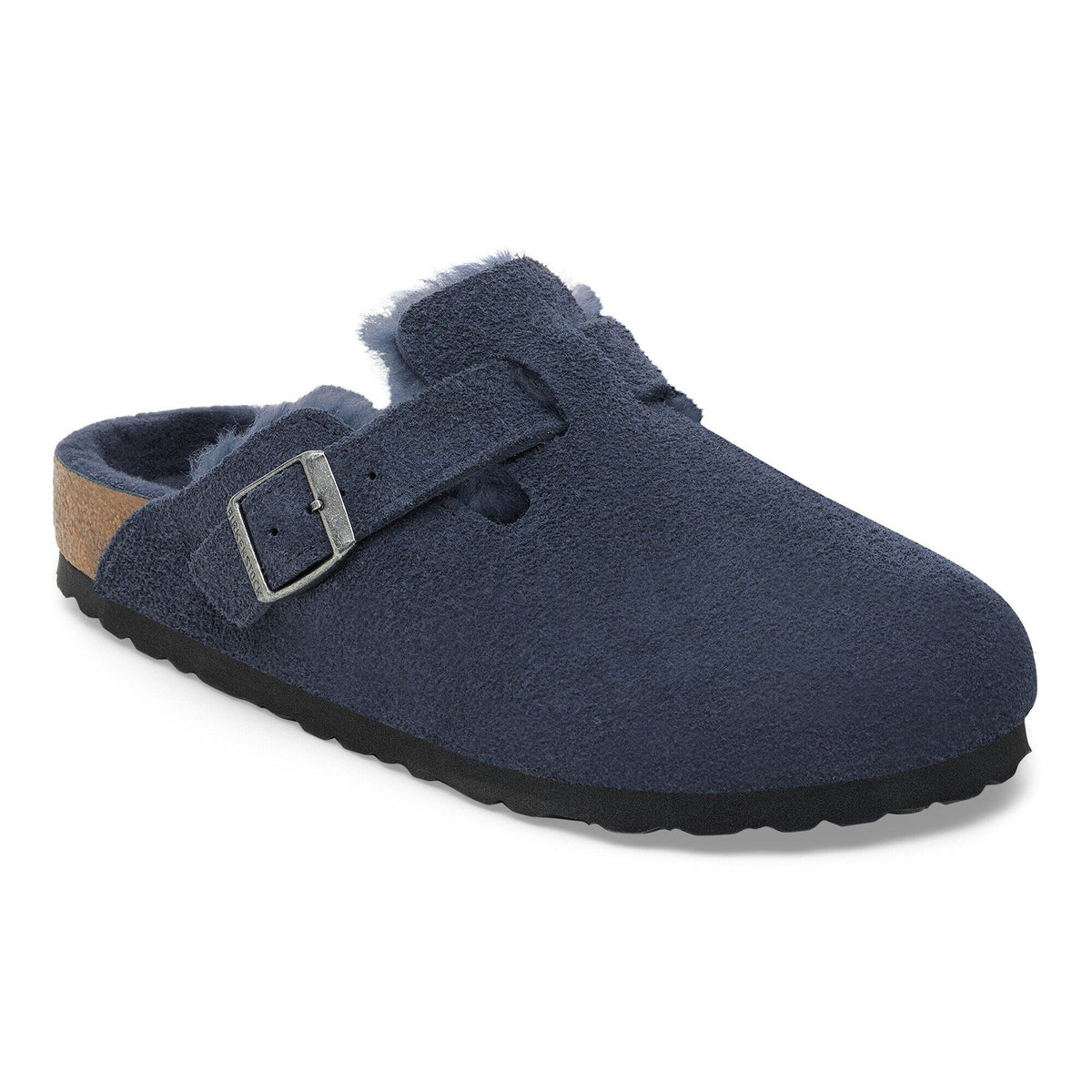 Boston Shearling Suede Leather - New Navy