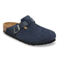 Boston Mixed Leather - New Navy