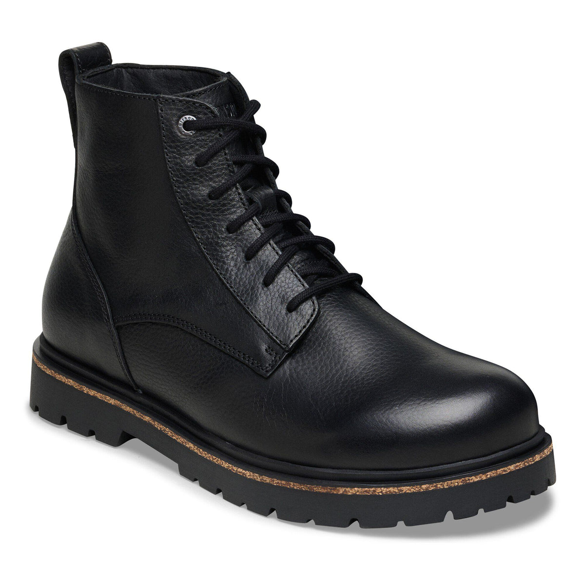 Highwood Lace Mid Men Leather - Black