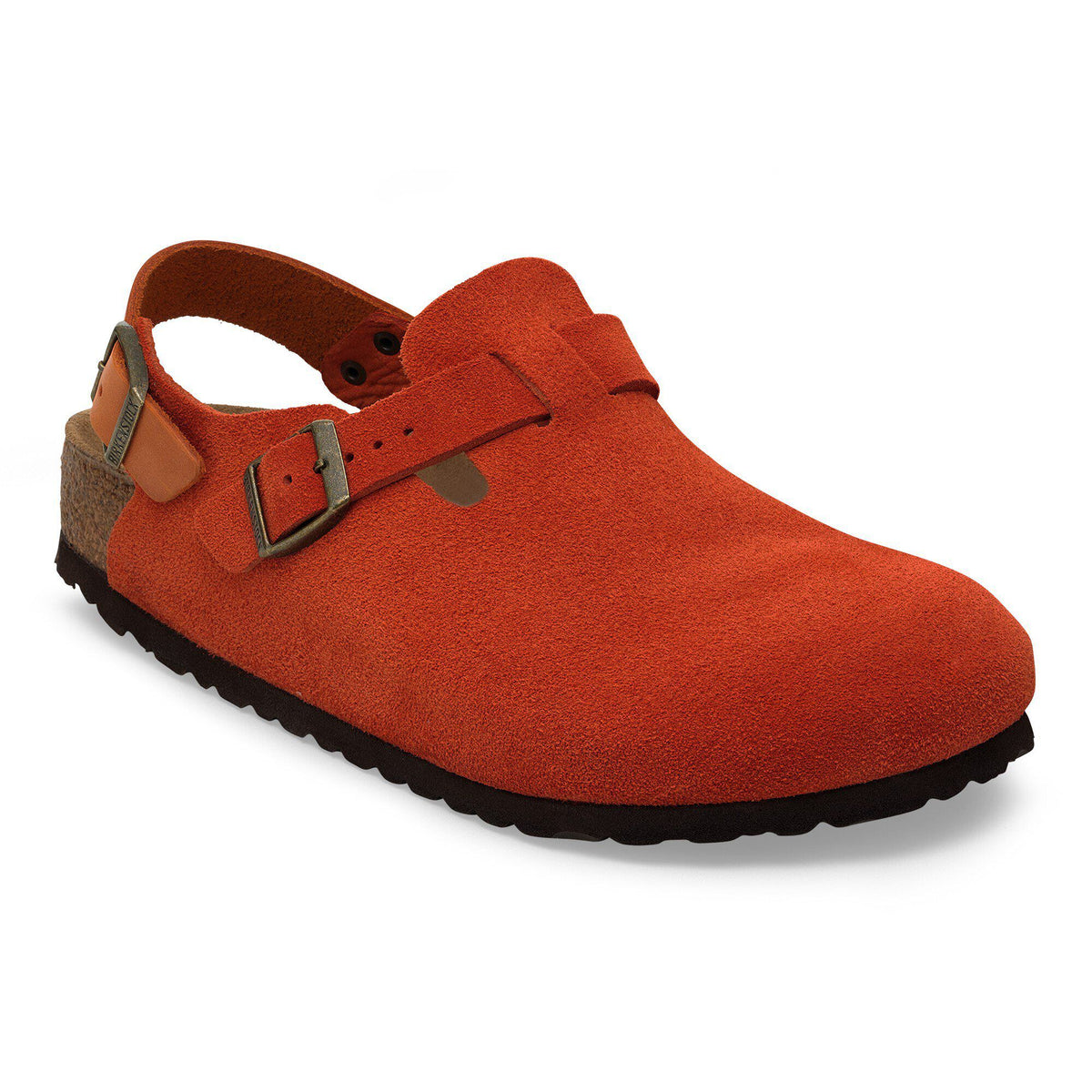 Tokio Suede Leather - Rust Brown