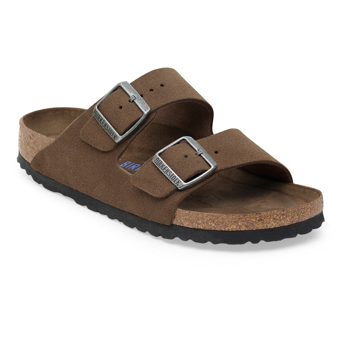 Arizona Soft Footbed Suede Leather - Dark Tea Tonal