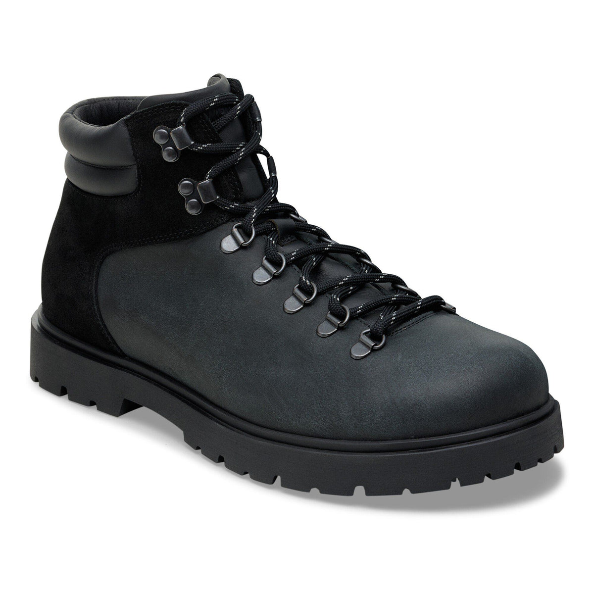 Jackson Nubuck Leather/Suede - Black
