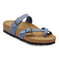 Mayari Nubuck Leather - Stone Blue