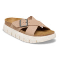 Siena Chunky Suede Leather - Warm Sand