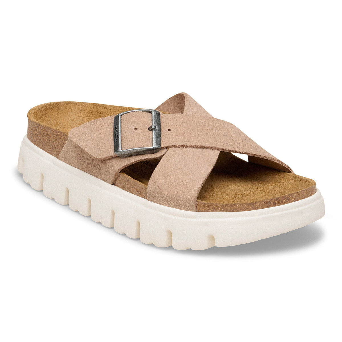 Siena Chunky Suede Leather - Warm Sand
