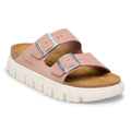 Arizona Chunky Suede Leather - Pink Clay