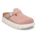 Boston Chunky Suede Leather - Pink Clay