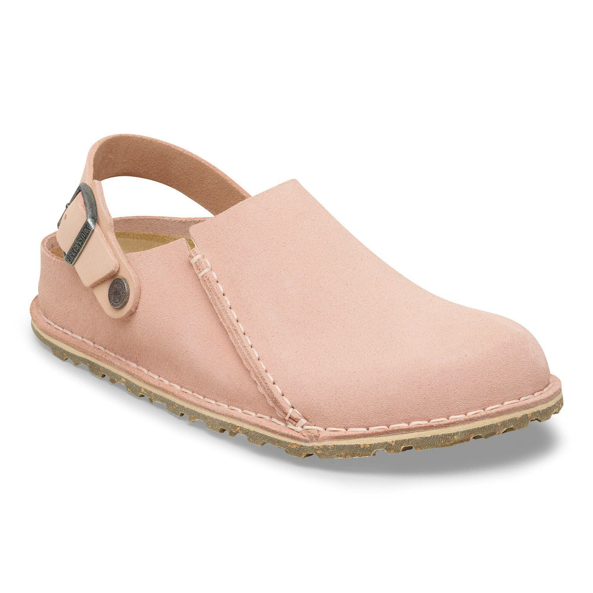 Lutry Premium Suede Leather - Light Rose