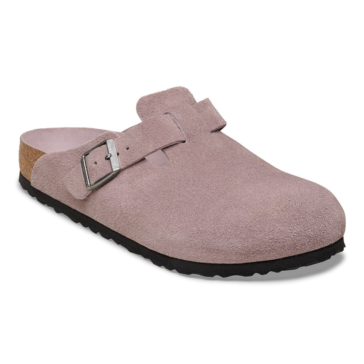 Boston Soft Footbed Suede Leather - Faded Purple