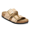 Sydney Luxe Buckle Birko-Flor Patent - Patent Sand