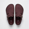 1774 London Suede Suede Leather - Deep Burgundy