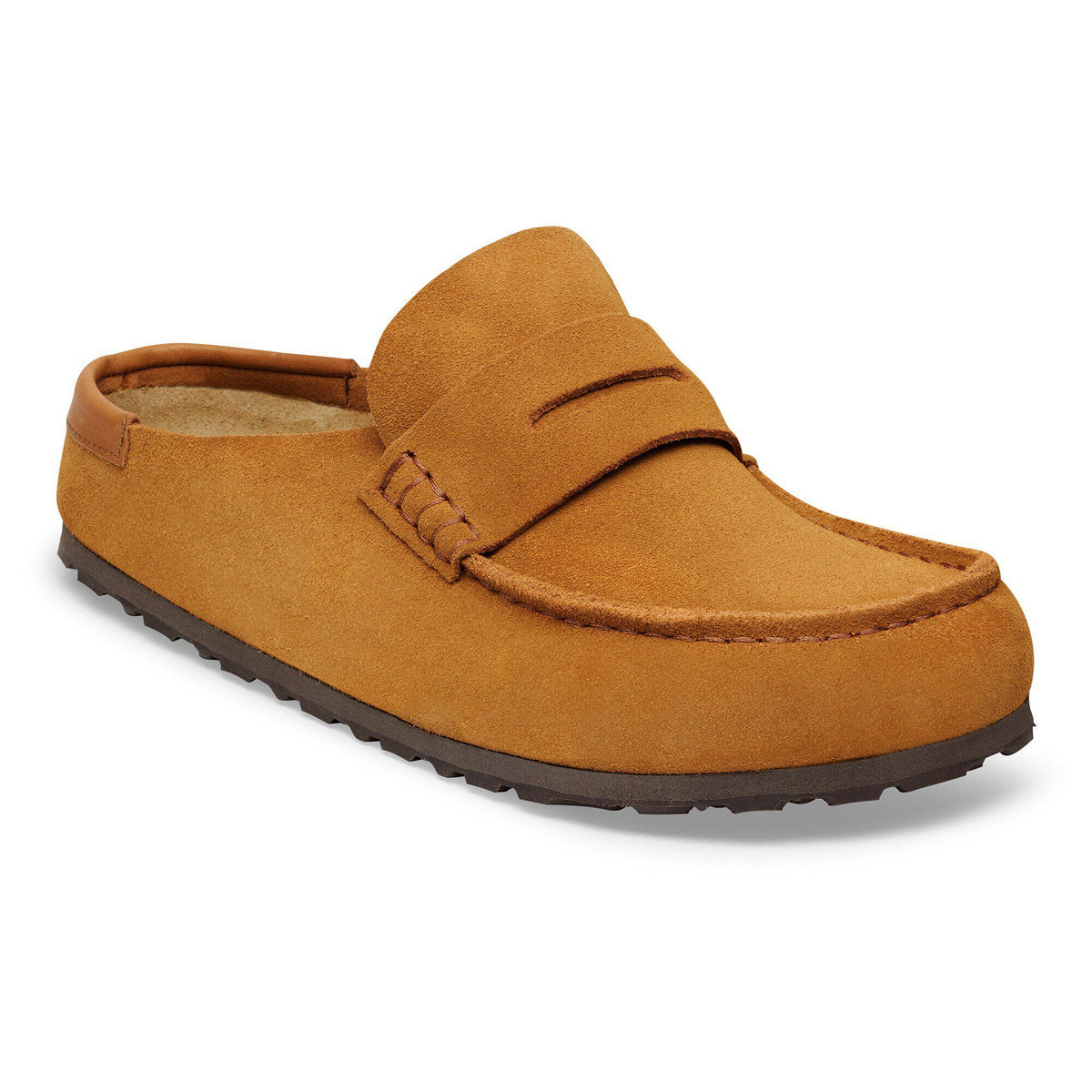 Naples Wrapped Suede Leather Nubuck - Mink