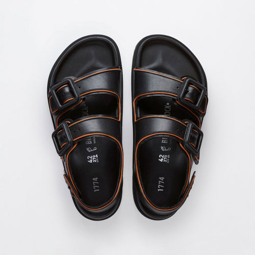 1774 Milano Leather Natural Leather - Black