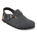 Tokio Suede Leather - Charcoal