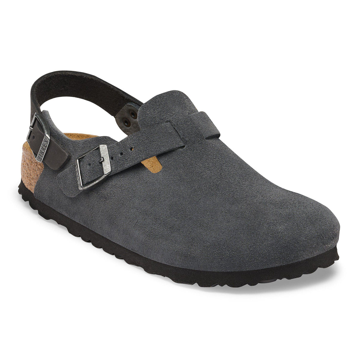Tokio Suede Leather - Charcoal