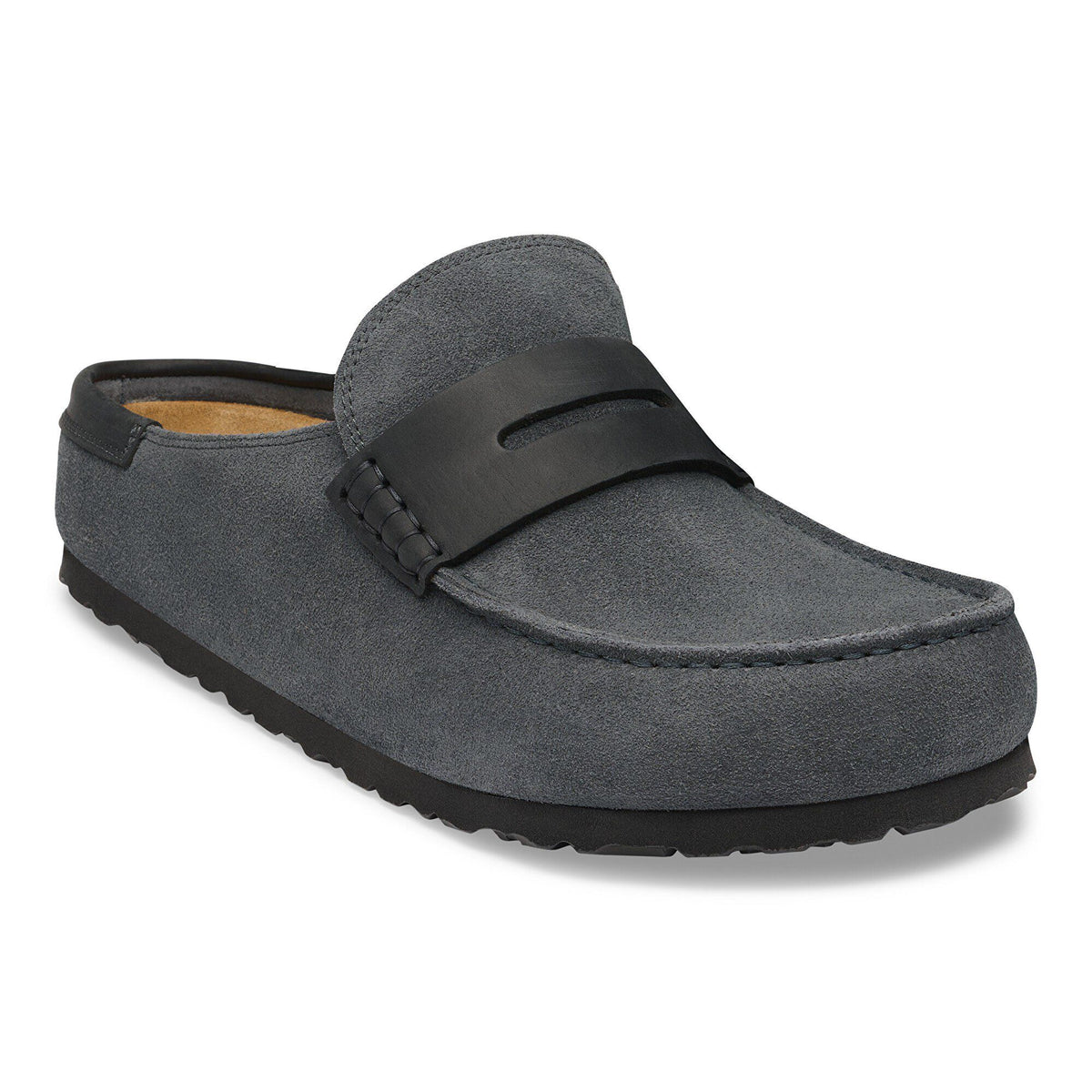 Naples Wrapped Mixed Leather - Charcoal