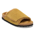 Solana Shearling Suede Leather - Cork Brown