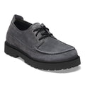 Highwood Moc Lace Low Suede Leather - Charcoal