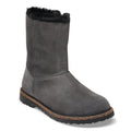 Uppsala Zip Shearling Suede Leather - Charcoal