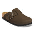 Boston Wire Buckle Nubuck Leather - Mocha