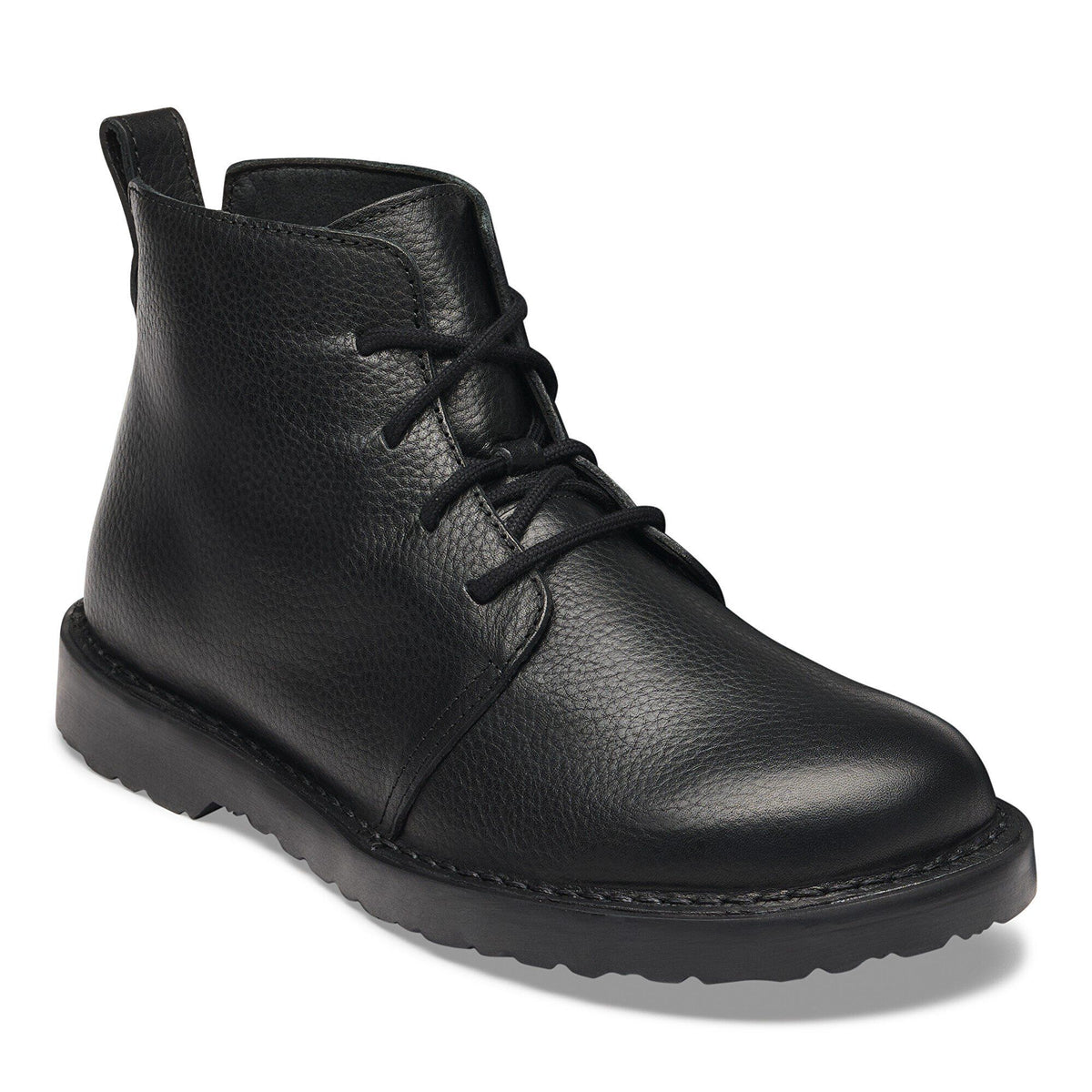 Uppsala Mid Natural Leather - Black