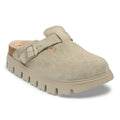Boston Chunky Shearling Suede Leather - Taupe